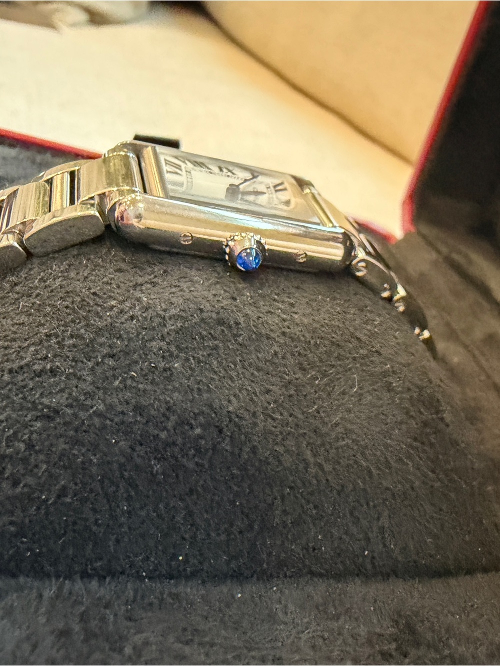 Cartier Tank Must Small Model ref. WSTA0107 / 4322, complete set with warranty - Picture 6 of 8